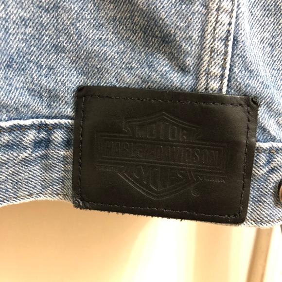 Harley Davidson Denim Jacket - Picture 3 of 4